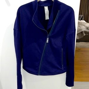 Lorna Jane Comfort Seamless Asymmetrical Zip Long Sleeve Athletic: NWT